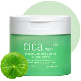 BEAUDIANI Cica Ampolla Mascarilla 100Ea, Almohadilla Para El Cuidado De La Piel, Almohadillas Tóner Coreanas, Almohadilla Tóner Centella Asiática, Alm