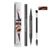 Microblading Eyebrow Pencil, Precision Tip for Natural Strokes, Dual-Ended Brow