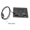 Camecho 9 Inch LCD Monitor HD Color Screen, 2 Video
