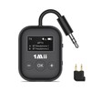 1Mii Bluetooth 5.3 Transmitter, Bluetooth TV Transmitter, 25 Hours Playtime,