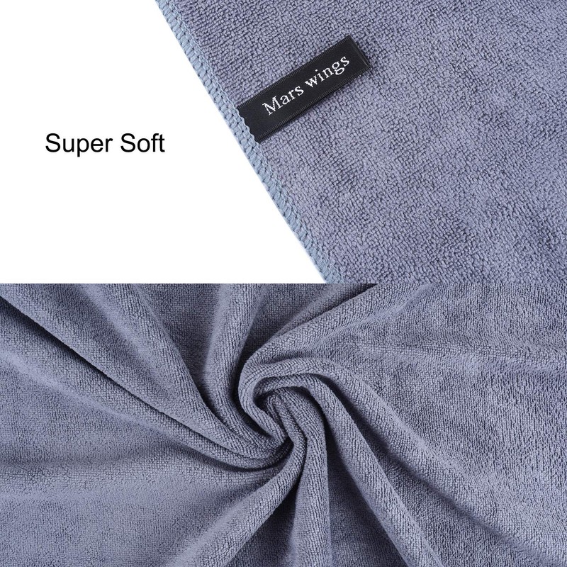 None Microfiber Bath Towel Bath Sheets 1 Pack (32 x