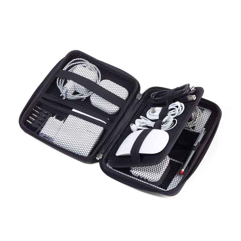 TROIKA Travel CASE – CBO11/BK – Organizer case with Zipper