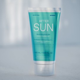 KORRES Aloe Vera Moisturising Body Milk, After Sun Care for All Skin Types, Vegan, 150 ml