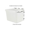 CateringBase Ltd Essential Food Safe 4 Litre Ice Cream Container