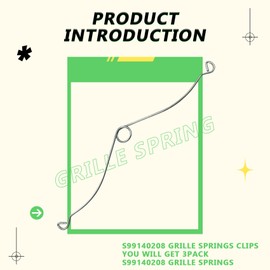 S99140208 grille springs clips for Broan nutone bathroom fan spring clips,S99140208 grille springs for vent fans,fit for ReVent RVL80,replacement bathroom exhaust fan/light clips,QT130E-B,QT130LE-B,QT