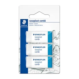 Staedtler Rasoplast Combi 526 BT3 BK3D Eraser