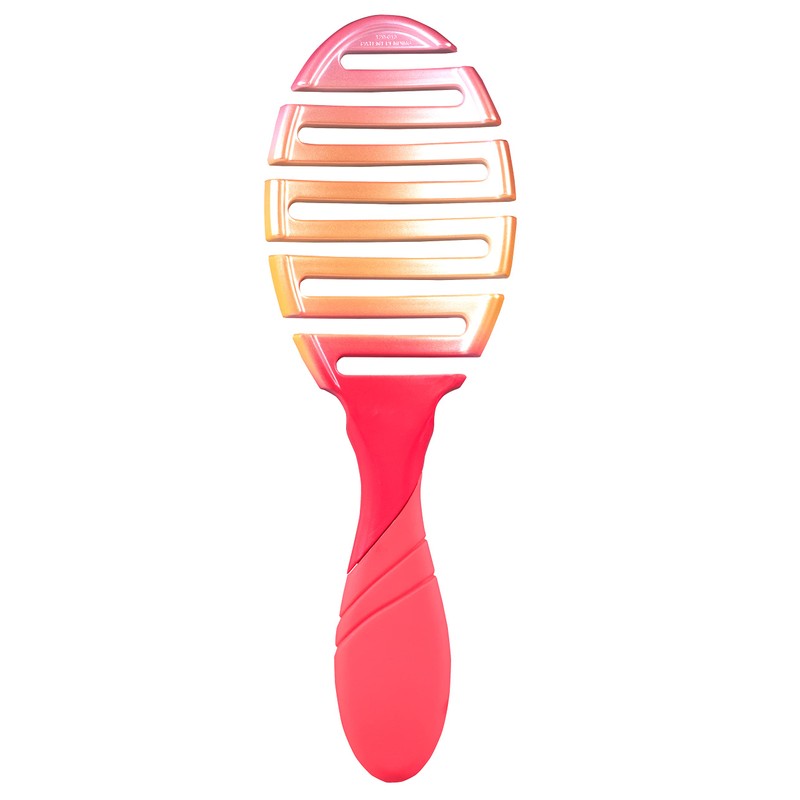 WetBrush Pro Flex Dry Hair Brush Coral Ombre 1 Piece