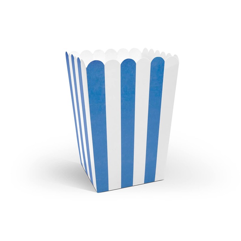 Set da 6 Box Contenitore in carta per popcorn pop
