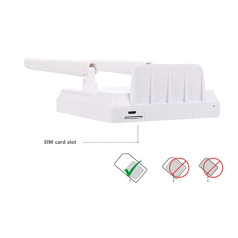 4G LTE CPE WiFi Router 3 Network Interfaces Improved Signal