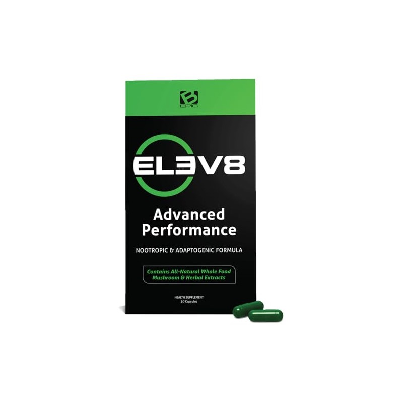 BEpic ELEV8 Advanced Performance Supplement - 30-Day Supply (30 Capsules)
