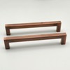 Aibeli 10 Pack Antique Copper Cabinet Handles 6.3 inch Hole
