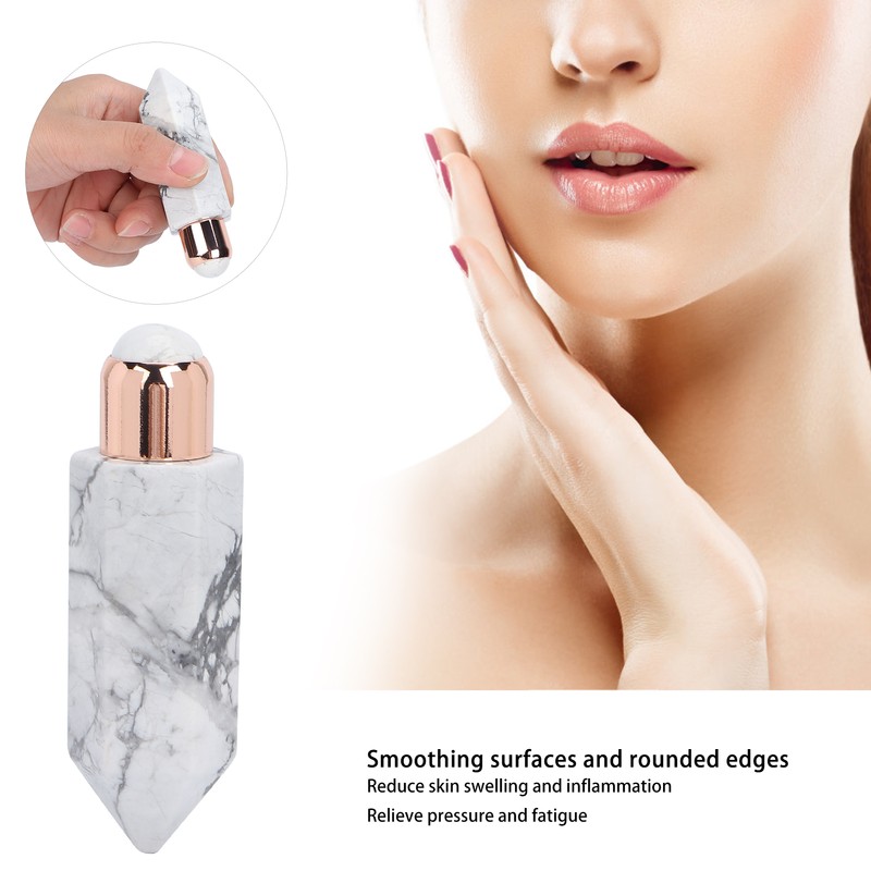 Facial Massage Roller Hexagonal Prism Shape Essential Oil Bottle Scraping
