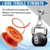 JAMSSOW 6 Pcs Replacement Strimmer Spool Compatible with Worx WA0010