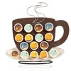 Made Easy Kit Front Facing Countertop Coffee Pods Holder -