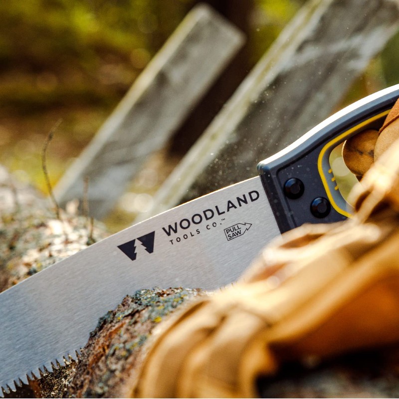 Woodland Tools Super Duty D-Handle Pruning Saw – Curved Tree