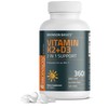 Bronson Vitamin K2 D3 (MK7) Supplement Non-GMO Formula Vitamin D3