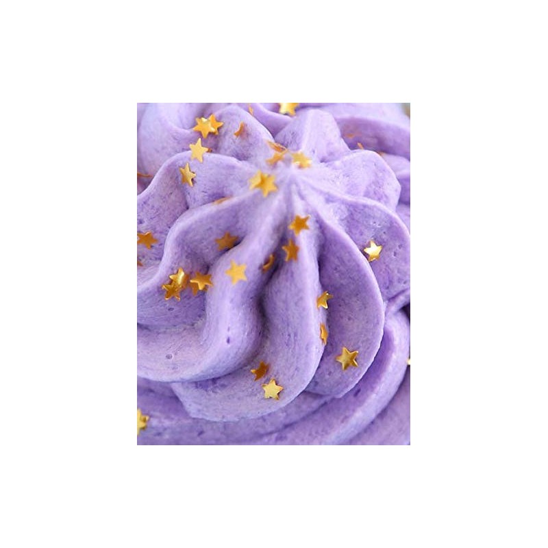 CakeSupplyShop Metallic Gold Stars Edible Shimmer Glitter for Cakes and