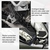 Lorababer Motorcycle Footpegs Protector Shield Cover Foot Mudguard Compatible with