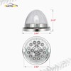 Partsam 2PCS Dual Revolution 17 Led Watermelon Lights, Red Stop