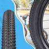SIMEIQI 2 Pack Bike Tires for Kids 14"x2.125" Compatible with