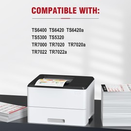 ALLWORK 260XL 261XL Replacement for Canon 260 and 261 Ink Cartridges PG-260 CL-261 XL High Yield for Pixma TS6420a TS6400 TS6420 TR7020a TR7000 TR7020 TS5320 TS5300 Printer Ink Cartridge(1 Black)