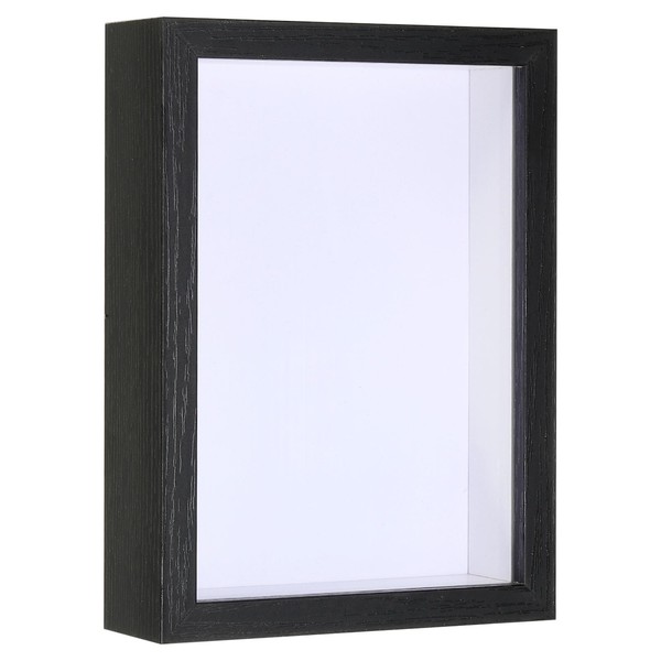 PATIKIL 6x8 Shadow Box Frame, Wooden Dried Flower Photo Frame