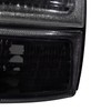 SPEC-D TUNING Black Headlights + Corner Lights Compatible with 1998-2000