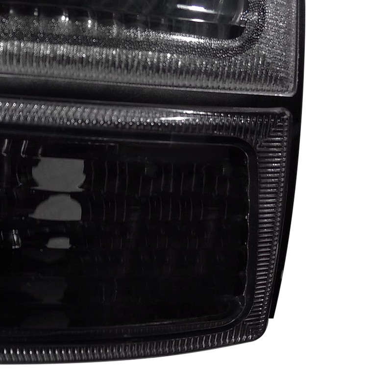 SPEC-D TUNING Black Headlights + Corner Lights Compatible with 1998-2000