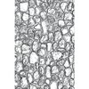 Sizzix 3-D Texture Fades Embossing Folder Mini Cobblestone by Tim