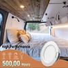 Obeaming 8 Pack 12 Volt LED Puck Light RV Recessed