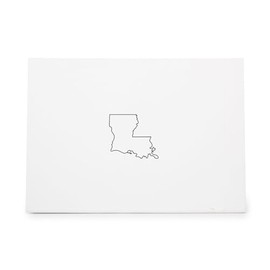 Louisiana Map Usa States State, quality rubber stamp, ideal for crafts scrapbooking invitations cards and tags CCSTA-20591
