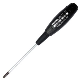 Vessel Cushion Grip Screwdriver (Narrow Shaft Model), +1X75