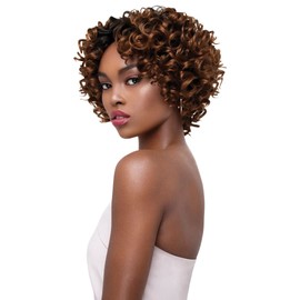 Outre Purple Pack 3Pcs Salon Set Curly Wavy Style Human Hair Blend Weaves - SMALL ROLLER SET (2)