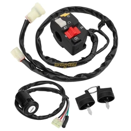 Handlebar Switch & Ignition Key Switch for Honda Sportrax 400 TRX400EX 1999-2004