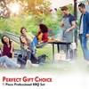 Multifunctional BBQ Grill Tool Set/Barbecue, 5 Pieces with Carry Bag,