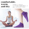 Copeflap Women's Yoga Socks, 5 Toes, Pilates, Anti-Slip, 2 Pair
