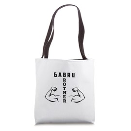 Raksha Bandhan Rakhi Gifts Gabru Brother Indian Desi Punjabi Tote Bag