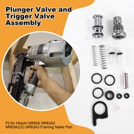 SP-P1 SP-P2 Plunger Valve and Trigger Valve Set Framing Nailer Part 877-337 884-111 875-638,Replacement for Hitachi NR83A NR83A2 NR83A2(S) NR83A3