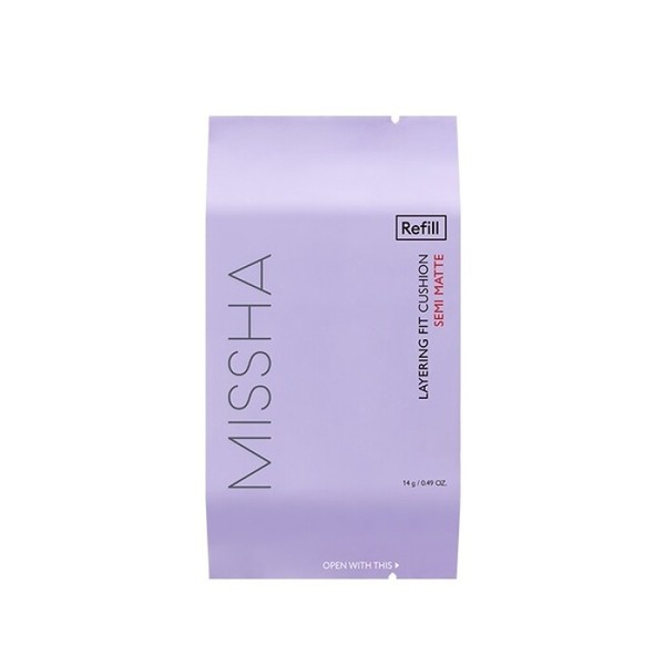 Missha Layering Fit Cushion Semi -Mat Refill / 미샤 레이어링