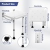 TYYIHUA Folding Shower Seat Wall Mounted, Foldable Shower Bench Shower