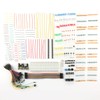 FONGKNOX Electronics Component Kit Breadboard 830 Contact Breadboard Jumper Wire