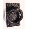 Ebros Gift Cast Iron Rustic Deluxe Oxford Ring Swivel Door
