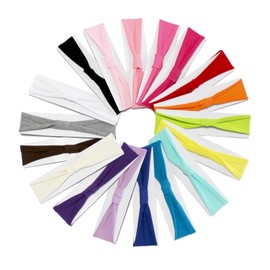 Jersey Knit Cotton Baby Headbands, Infant Size Packs