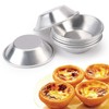 25 Pack -Egg Tart Mold, Mini Pie Muffin Cupcake Pans