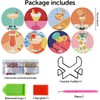 CAMOYAI 8 pcs Diamond Art Coasters Kits with Holder, DIY