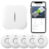WiFi Water Leak Detectors 5 Pack, 120dB Adjustable Loud Water