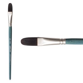 Creative Mark Mimik High Performance Professional Artist Synthetic Squirrel Hair Watercolor Brush- Filbert 1/2"