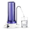 iSpring CKC1C Countertop Drinking Water Filtration System with Carbon Filter,