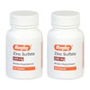 Rugby Zinc Sulfate 220 mg Tablets - Made with Zinc