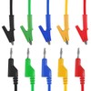 AOICRIE 5pcs Multimeter Test Leads 4mm Stackable Banana Plug to
